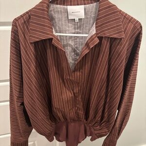 Reformation Bodysuit Blouse